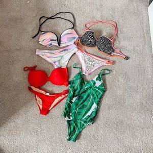 4 swimsuits!